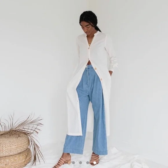 LACAUSA Juniper button down dress - Picture 2 of 6